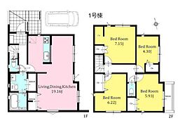 中区本郷町3丁目 全3棟1号棟