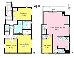 中区本郷町3丁目　全3棟3号棟