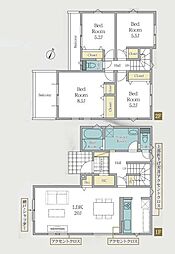 川崎市麻生区東百合丘1丁目の一戸建て