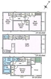藤沢市善行1丁目 全7棟3号棟