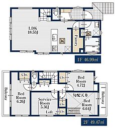 鎌倉市腰越1丁目 全2棟1号棟