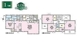 鶴見区梶山1丁目　全2棟1号棟