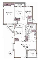 多摩川久地パークハイツ