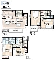 鎌倉市小袋谷2丁目　全4棟2号棟