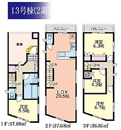 保土ヶ谷区川島町2期　全10棟13号棟
