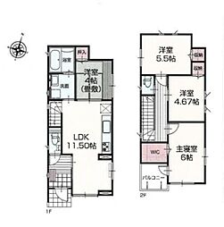 鎌倉市二階堂　新築分譲　全4棟　1号棟