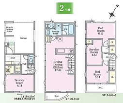 旭区鶴ケ峰2丁目　全4棟2号棟