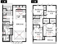 横浜市港南区日野８丁目の一戸建て