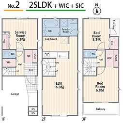 中原区市ノ坪1期　全2棟2号棟