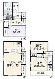 港北区新吉田東3丁目　戸建て
