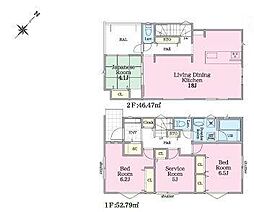 2号棟南区新築戸建 2台駐車可 LDK18帖 和室