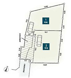 1号地座間市売地 小中学校目の前 コストコ近く