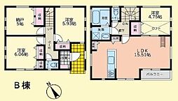 B号棟鎌倉市新築戸建 納戸 ロフト 南BL