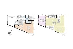 1号棟南区新築戸建 2路線3駅利用可 バイクガレージ付