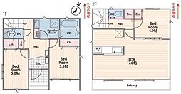 大和市新築戸建 2台駐車可 駅徒8分 南面道路