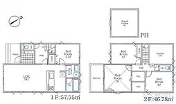 2号棟港南区新築戸建 WIC LDK18帖