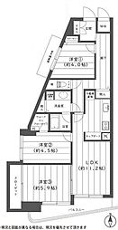 コスモ横浜鶴ヶ峰徒9分 南面バルコニー