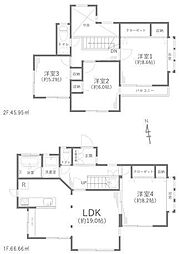 泉区中古戸建 LDK19帖 吹抜け 全室南向き
