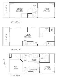 大田区中古戸建 ビルトイン車庫 駅徒10分