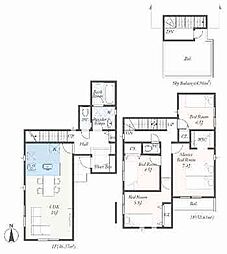 2号棟戸塚区新築戸建 オープンクローゼット WIC