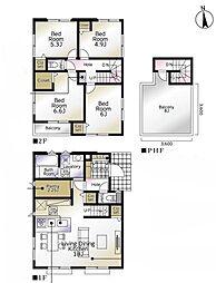 1号棟旭区新築戸建 2台駐車可 LDK18帖