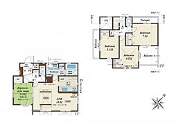 1号棟旭区新築戸建 2台駐車可 LDK18帖