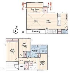 1号棟緑区新築戸建 SIC パントリー