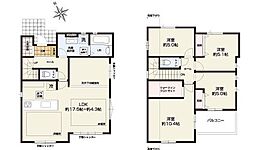 1号棟瀬谷区新築戸建 2台駐車可 床暖房 WIC