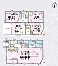 8号棟鶴見区新築戸建 大型分譲地 LDK20帖