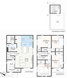 2号棟綾瀬市新築戸建 ルーバル WIC