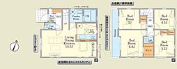 2号棟大和市新築戸建 2台駐車可 LDK18帖以上