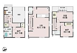 A号棟川崎市新築戸建 ビルトイン車庫 納戸