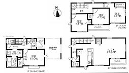 1号棟川崎市新築戸建 LDK18帖 パントリー