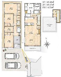 神奈川区新築戸建 2台駐車可 ルーバル