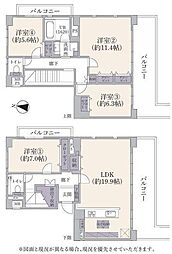 横浜星の丘ビューシティＡ棟メゾネット