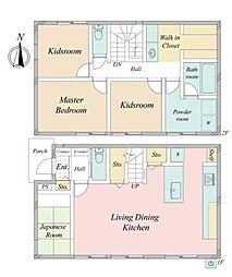町田市中古戸建 築浅 WIC 2台駐車可 2路線利用可