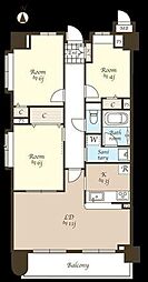 藤和シティホームズ大和駅前駅歩2分 南向き