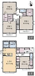 座間市中古戸建 建物面積39坪以上 大型4LDK