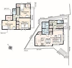 南区中古戸建　地下車庫　パントリー　WIC