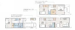1号棟緑区新築戸建　LDK17帖　ビルトイン車庫