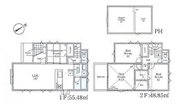 1号棟港南区新築戸建 WIC LDK18帖