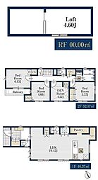 2号棟川崎市新築戸建 ロフト パントリー