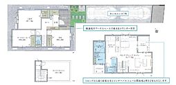 2号棟藤沢市新築戸建 2台駐車可 LDK19帖 WIC