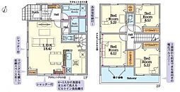 1号棟町田市新築戸建 LDK18帖以上 2台駐車可