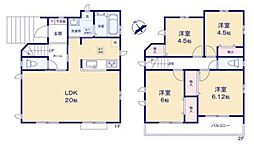 A号棟町田市新築戸建 2台駐車可 LDK20帖