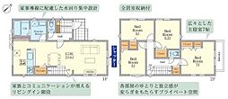 1号棟横浜市旭区新築戸建　LDK20帖　カースぺ2台