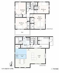 1号棟綾瀬市新築戸建 2台駐車可 LDK18帖