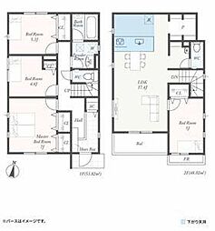 5号棟綾瀬市新築戸建 2台駐車可 パントリー