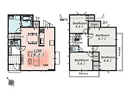 A号棟戸塚区新築戸建 LDK19帖