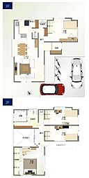 旭区中古戸建 2台駐車可 LDK21帖以上 吹抜け